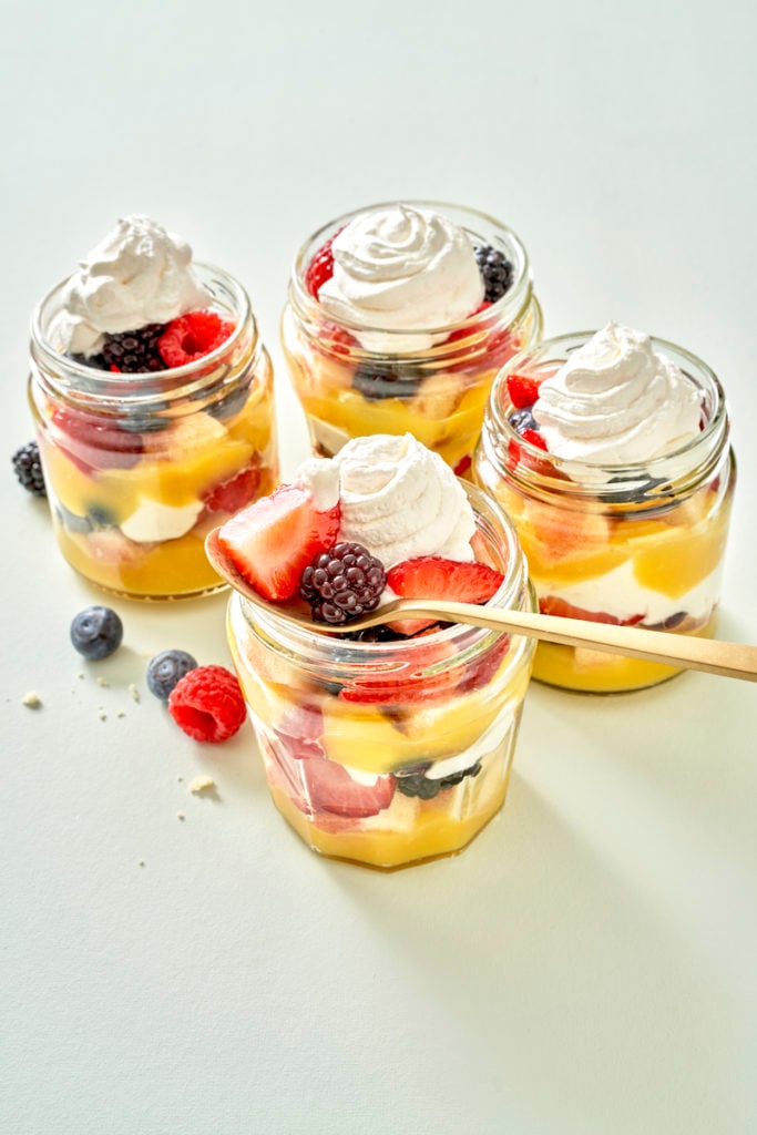 Shortcut Berry Trifles