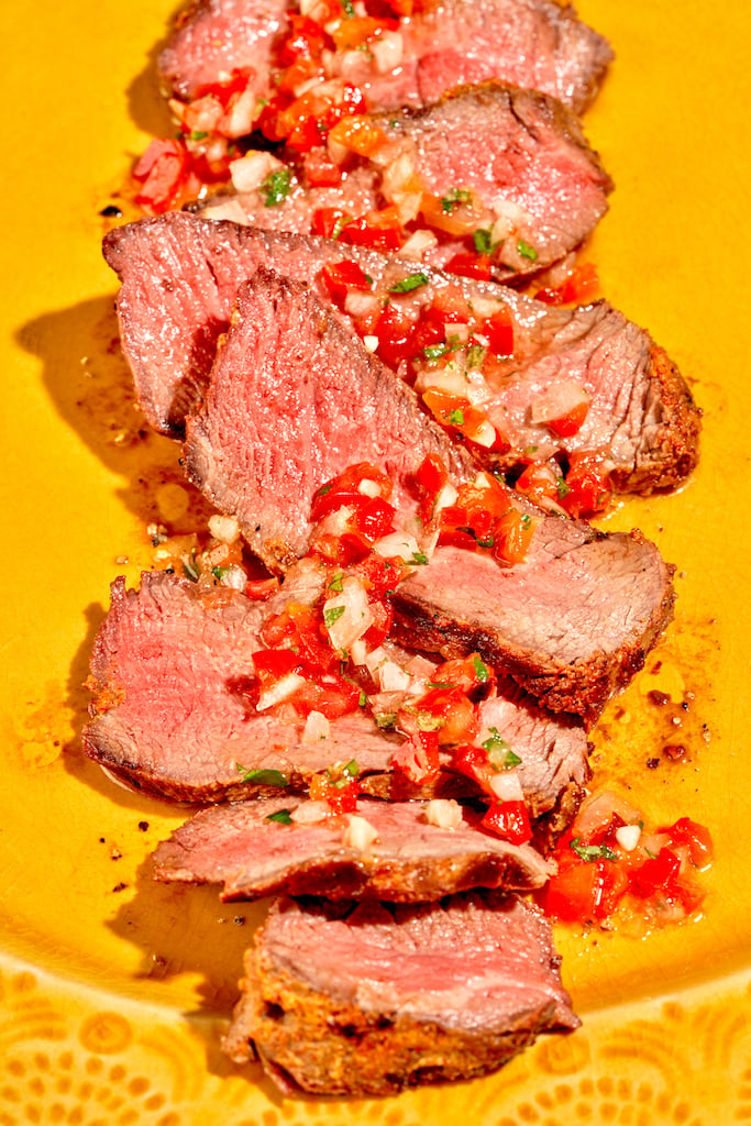 Grilled Filets with Argentinian Salsa Criolla